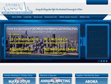Tablet Screenshot of aboma.com